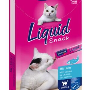 Vitakraft Cat Liquid-Snack z Łososiem 6x15g [16423]