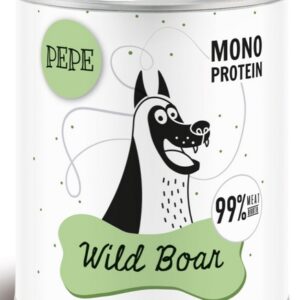 Paka Zwierzaka PEPE Wild Boar (dzik) puszka 800g