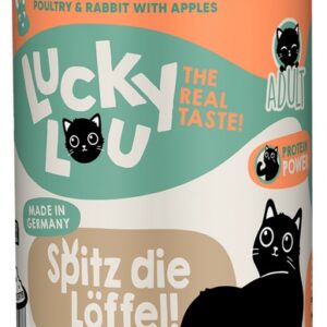 Lucky Lou Lifestage Adult Drób i królik puszka 400g