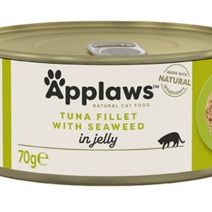 Applaws puszka dla kota Jelly - Tuńczyk i Wodorosty 70g
