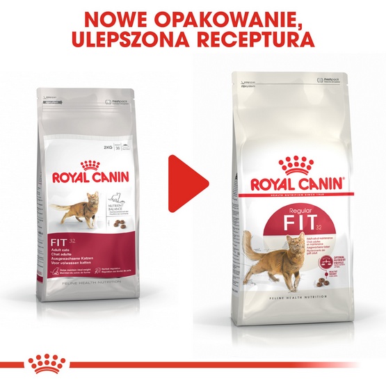 Royal Canin Fit karma sucha dla kotów dorosłych, wspierająca idealną kondycję 400g - Image 3