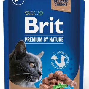 Brit Premium By Nature Cat Sterilised Liver sos saszetka 100g