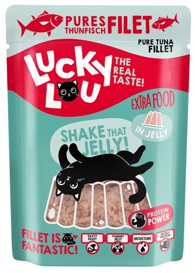Lucky Lou Extrafood Tuńczyk w galaretce saszetka 70g - Image 2
