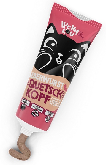 Lucky Lou Quetschkopfe Kiełbasa z wątróbki pasta 75g - Image 2