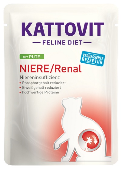Kattovit Feline Diet Niere/Renal indyk saszetka 85g - Image 4