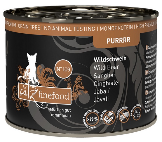 Catz Finefood Pure Dzik (Purrrr N.109) puszka 200g - Image 4