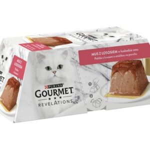 Gourmet Revelations mus z łososiem 2x57g