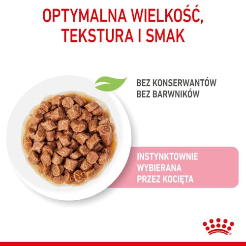 Royal Canin Kitten Sterilised karma mokra w sosie dla kociąt od 6 do 12 miesiąca życia, sterylizowanych saszetka 85g - Image 3
