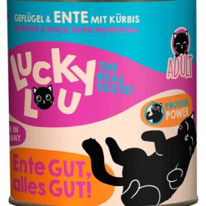 Lucky Lou Lifestage Adult Drób i kaczka puszka 800g