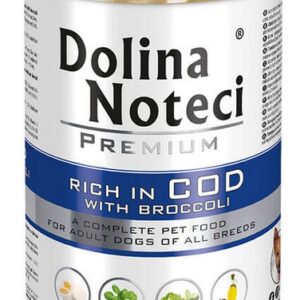 Dolina Noteci Premium Pies Dorsz i brokuły puszka 400g