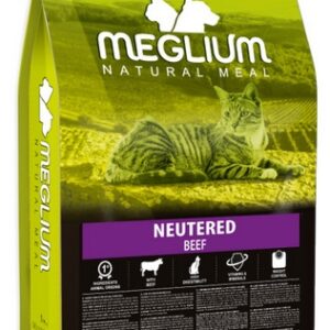 Meglium Cat Adult Neutered Beef 10kg