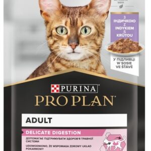 Purina Pro Plan Cat Delicate indyk saszetka 85g