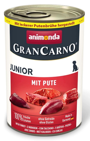 Animonda GranCarno Original Junior Pute Indyk puszka 400g - Image 2