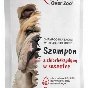 Over Zoo Szampon z chlorheksydyną dla psów i kotów saszetka 20ml