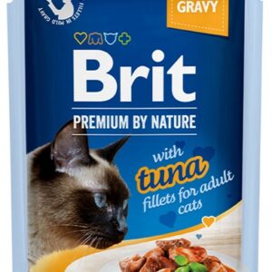 Brit Premium Cat Fillets with Tuna sos saszetka 85g