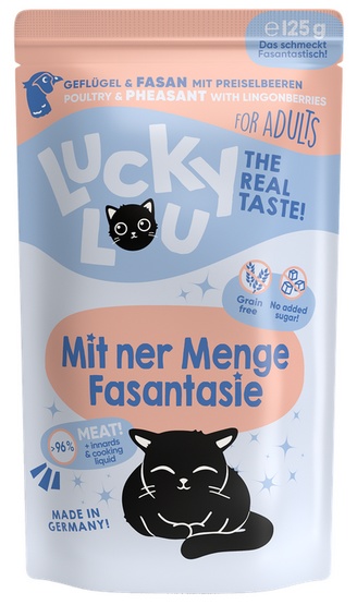 Lucky Lou Lifestage Adult Drób i bażant saszetka 125g - Image 4