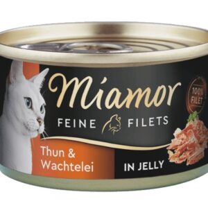 Miamor Feine Filets Dose Thunfisch & Wachtelei - tuńczyk i przepiórka 100g