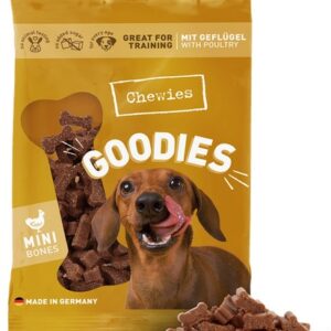 Chewies Goodies Trenerki Kosteczki Mini Drób 125g