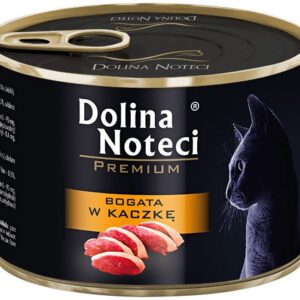 Dolina Noteci Premium Kot Bogata w kaczkę puszka 185g