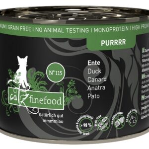 Catz Finefood Purrrr N.115 Kaczka puszka 200g
