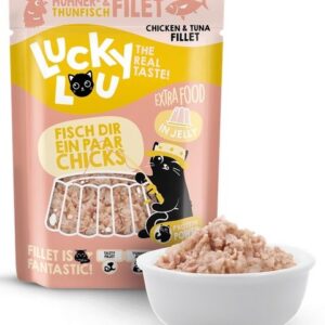 Lucky Lou Extrafood Tuńczyk i kurczak w galaretce saszetka 70g