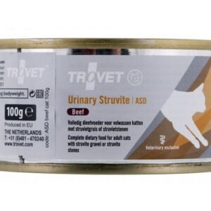 Trovet ASD Urinary Struvite dla kota wołowina puszka 100g
