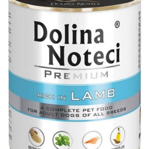 Dolina Noteci Premium Pies Jagnięcina puszka 800g