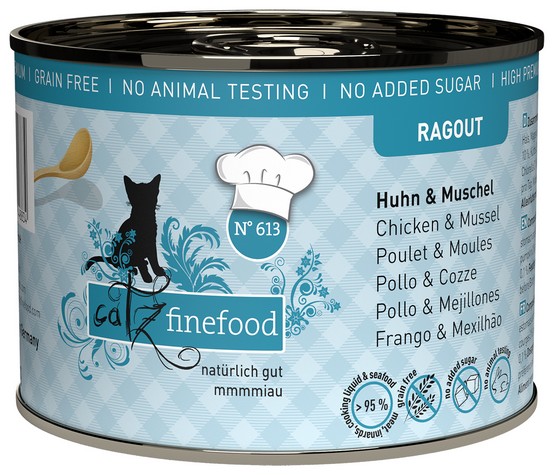 Catz Finefood Ragout in Sauce Kurczak i Omułek (N.613) puszka 190g - Image 4