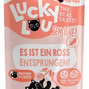 Lucky Lou Lifestage Sensitive Wołowina i konina saszetka 125g