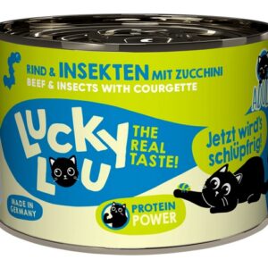 Lucky Lou Lifestage Adult Wołowina i owady puszka 200g
