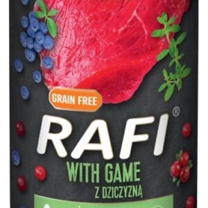 Rafi Pies Dziczyzna puszka 400g