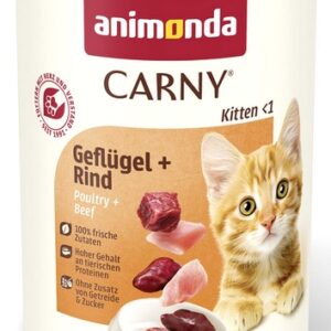 Animonda Carny Kitten Wołowina + Drób puszka 400g