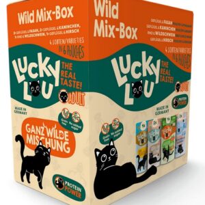Lucky Lou Lifestage Adult Wild Mix-Box saszetki 6x125g