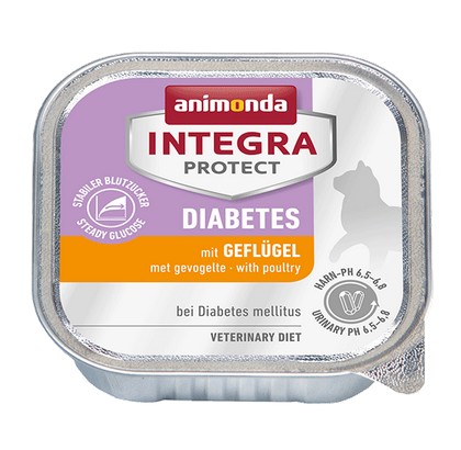 Animonda Integra Protect Diabetes dla kota - z drobiem tacka 100g - Image 2