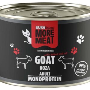 BUBAlicious Kot More Meat Mono koza puszka 185g