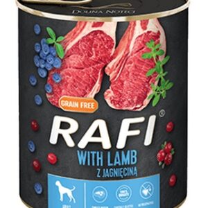 Rafi Pies Jagnięcina puszka 800g