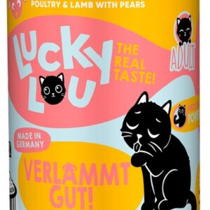 Lucky Lou Lifestage Adult Drób i jagnięcina puszka 400g
