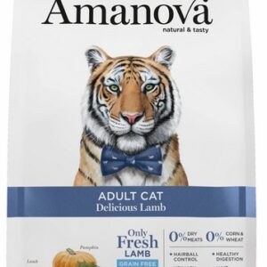 Amanova Cat Adult Delicious Lamb - jagnięcina 1,5kg