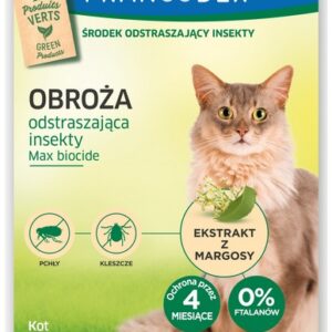 Francodex Obroża odstraszająca insekty dla kotów od 2kg 43cm [FR179170]