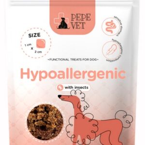 Paka Zwierzaka PEPE VET Przysmak funkcjonalny Hypoallergenic Insect 70g