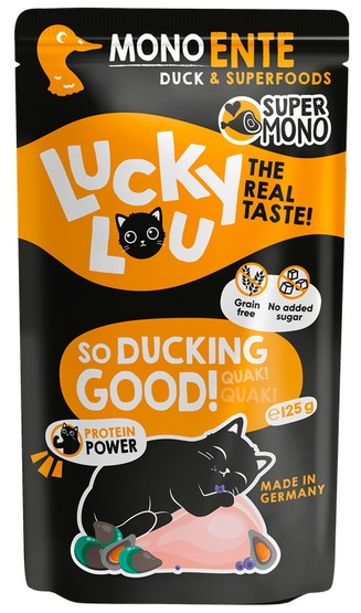 Lucky Lou SuperMono Kaczka saszetka 125g - Image 2