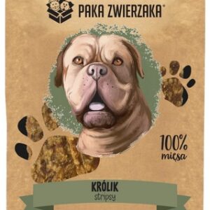 Paka Zwierzaka Stripsy Królik 100% 70g