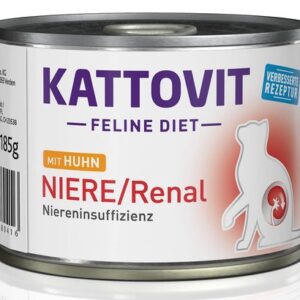 Kattovit Feline Diet Niere/Renal kurczak puszka 185g