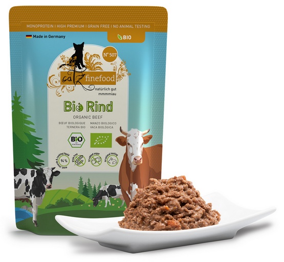 Catz Finefood Bio N.507 Wołowina saszetka 85g - Image 3
