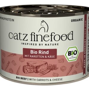 Catz Finefood Organic Bio Wołowina (N.507) puszka 200g