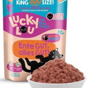 Lucky Lou Lifestage Adult Drób i kaczka saszetka 300g