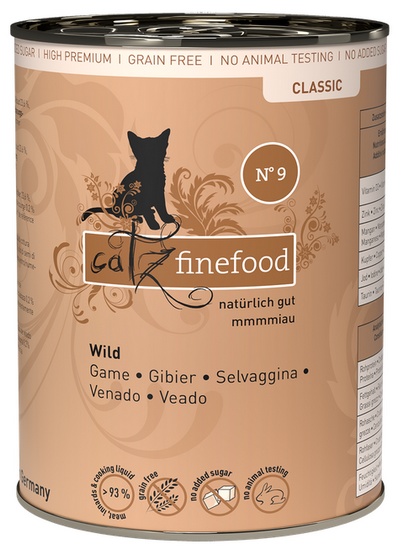 Catz Finefood Classic Dziczyzna (N.09) puszka 400g - Image 4