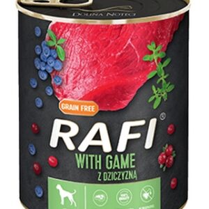 Rafi Pies Dziczyzna puszka 800g