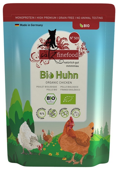 Catz Finefood Organic Bio Kurczak (N.503) saszetka 85g - Image 4