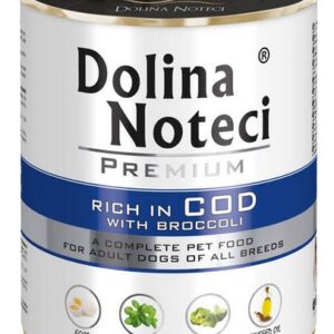Dolina Noteci Premium Pies Dorsz i brokuły puszka 800g
